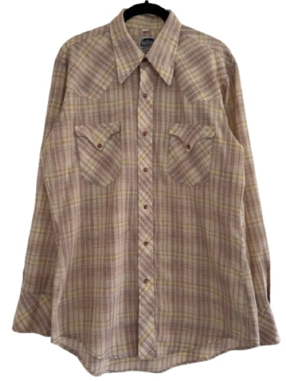 Vintage Miller Miller Miller Western Wear Denver CO Button Down Pearl Snap Shirt